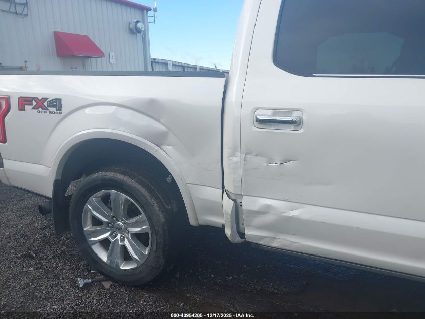 2016 Ford F-150 Platinum VIN: 1FTEW1EGXGFC86446 Lot: 43954205