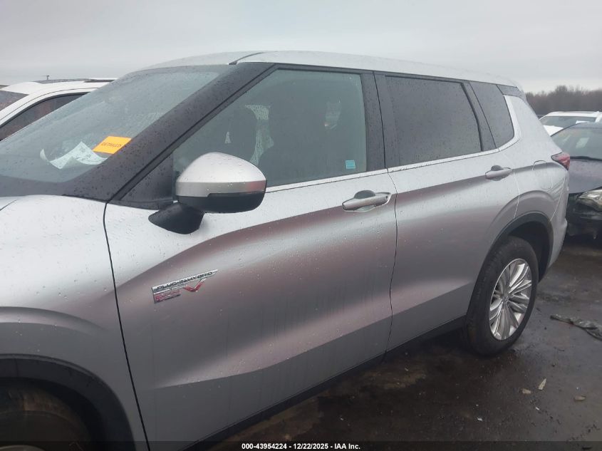 2025 Mitsubishi Outlander Phev Es S-Awc VIN: JA4T5UA99SZ001563 Lot: 43954224
