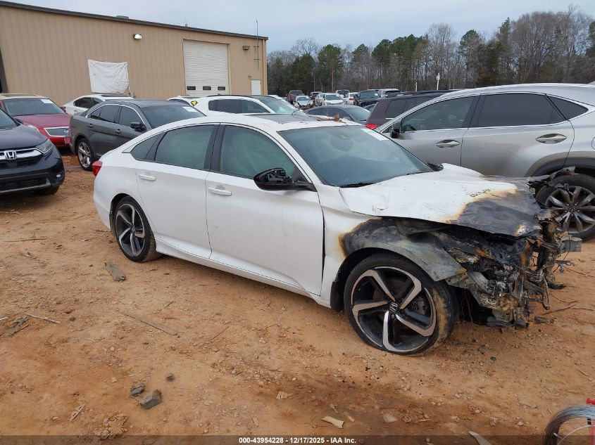 2018 Honda Accord Sport 2.0T VIN: 1HGCV2F33JA017593 Lot: 43954228