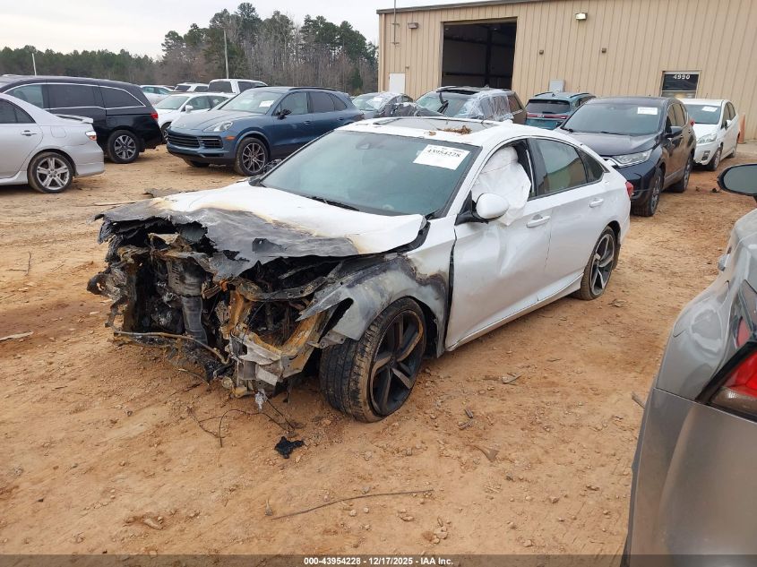2018 Honda Accord Sport 2.0T VIN: 1HGCV2F33JA017593 Lot: 43954228