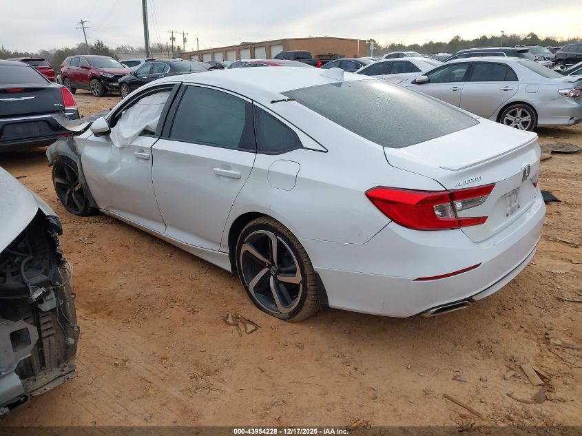 2018 Honda Accord Sport 2.0T VIN: 1HGCV2F33JA017593 Lot: 43954228