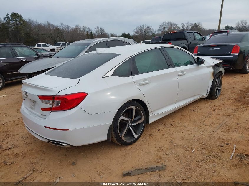 2018 Honda Accord Sport 2.0T VIN: 1HGCV2F33JA017593 Lot: 43954228