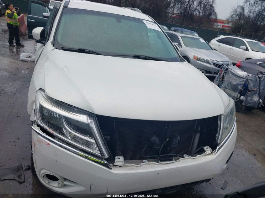 2014 Nissan Pathfinder Sv VIN: 5N1AR2MM9EC670070 Lot: 43954231