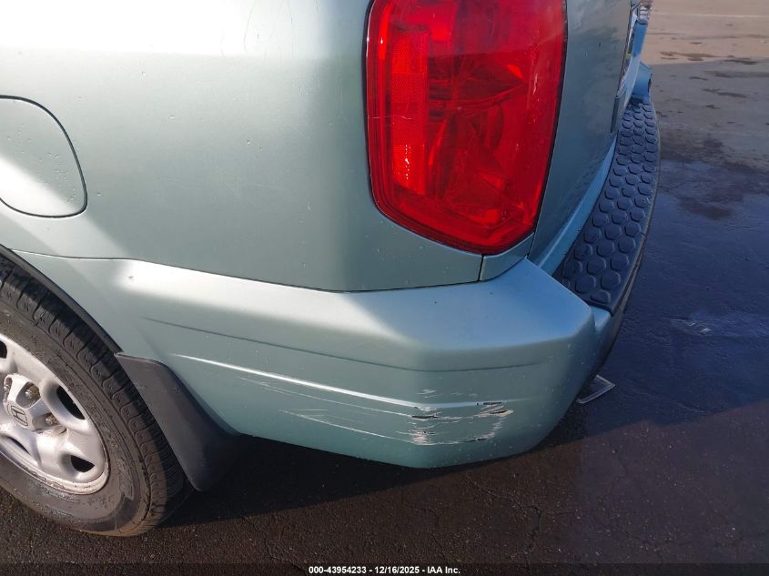 2003 Honda Pilot Lx VIN: 2HKYF18153H510663 Lot: 43954233