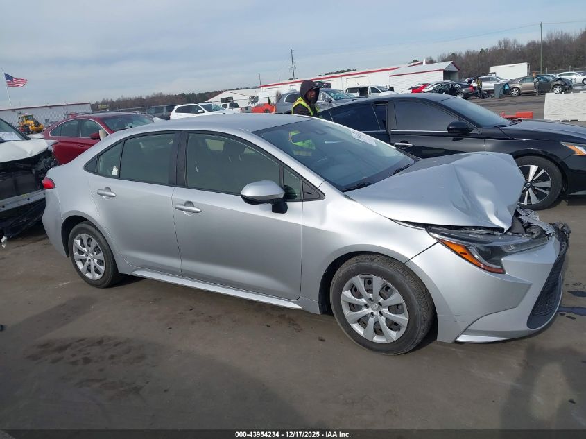 2022 Toyota Corolla Le VIN: JTDEPMAEXNJ219746 Lot: 43954234