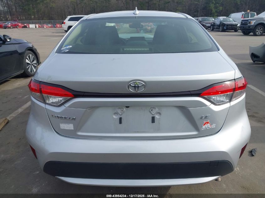 2022 Toyota Corolla Le VIN: JTDEPMAEXNJ219746 Lot: 43954234