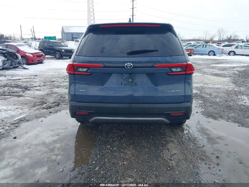 2024 Toyota Grand Highlander Limited VIN: 5TDAAAB53RS005641 Lot: 43954239