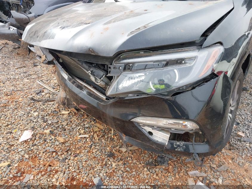 2017 Honda Pilot Ex-L VIN: 5FNYF6H52HB043692 Lot: 43954242