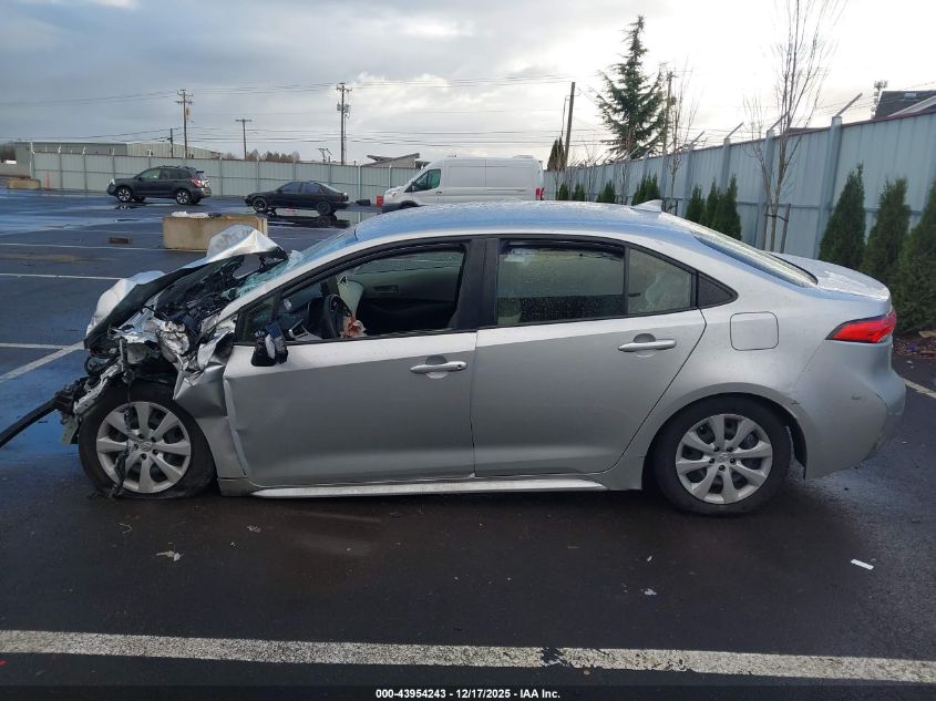 2023 Toyota Corolla Le VIN: JTDB4MEE2P3015410 Lot: 43954243