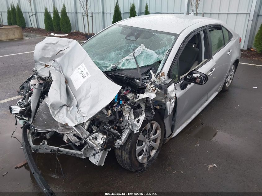 2023 Toyota Corolla Le VIN: JTDB4MEE2P3015410 Lot: 43954243