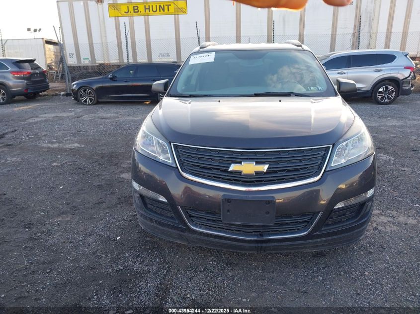 2015 Chevrolet Traverse Ls VIN: 1GNKVFKD2FJ227083 Lot: 43954244