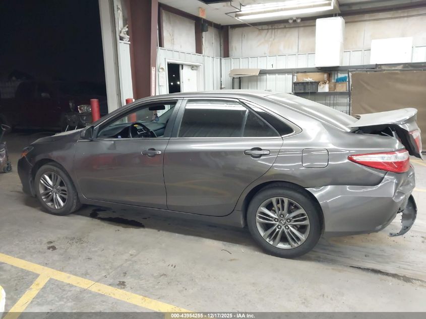 2017 Toyota Camry Se VIN: 4T1BF1FK3HU311055 Lot: 43954255