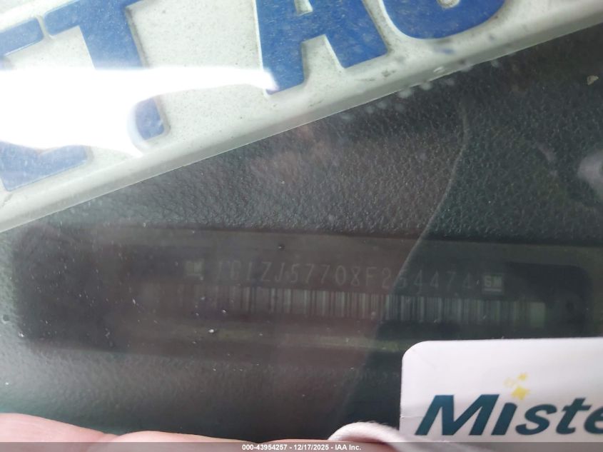 2008 Chevrolet Malibu Lt VIN: 1G1ZJ57708F254474 Lot: 43954257