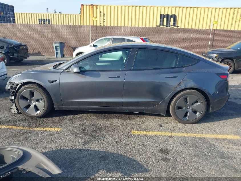 2023 Tesla Model 3 Rear-Wheel Drive VIN: 5YJ3E1EA3PF650815 Lot: 43954262