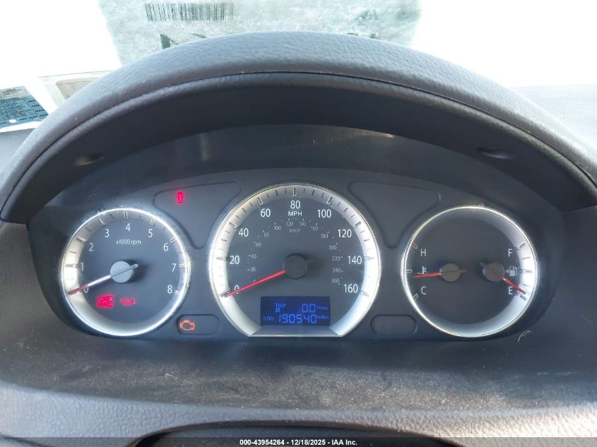 2009 Hyundai Sonata Gls VIN: 5NPET46C69H413093 Lot: 43954264