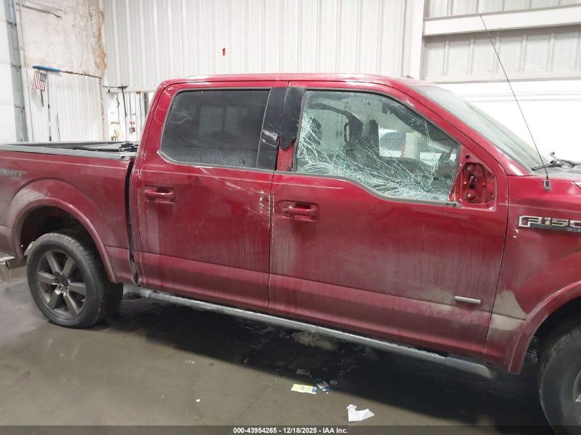 2015 Ford F-150 Xlt VIN: 1FTEW1EPXFKD40124 Lot: 43954265