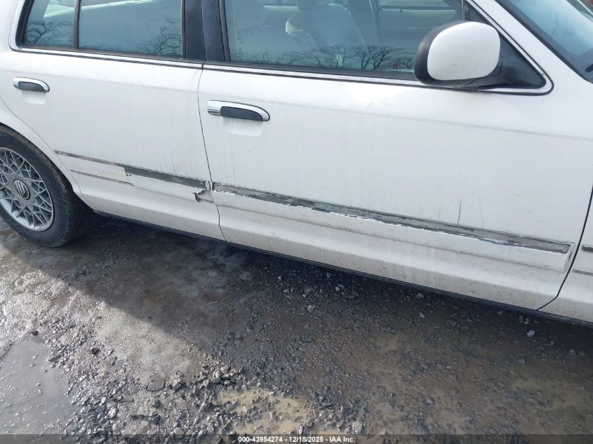 2002 Mercury Grand Marquis Gs VIN: 2MEFM74W92X653712 Lot: 43954274