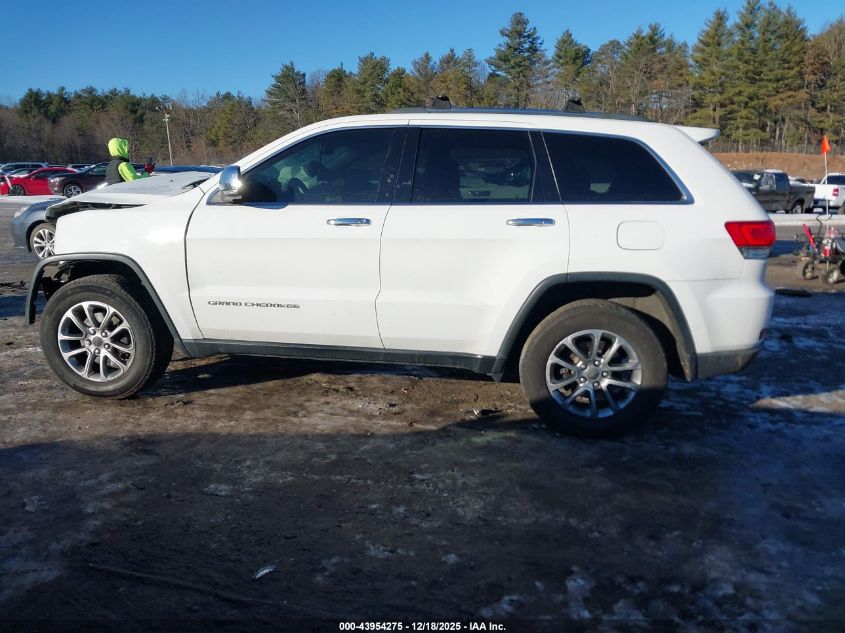 2015 Jeep Grand Cherokee Limited VIN: 1C4RJFBG3FC828049 Lot: 43954275