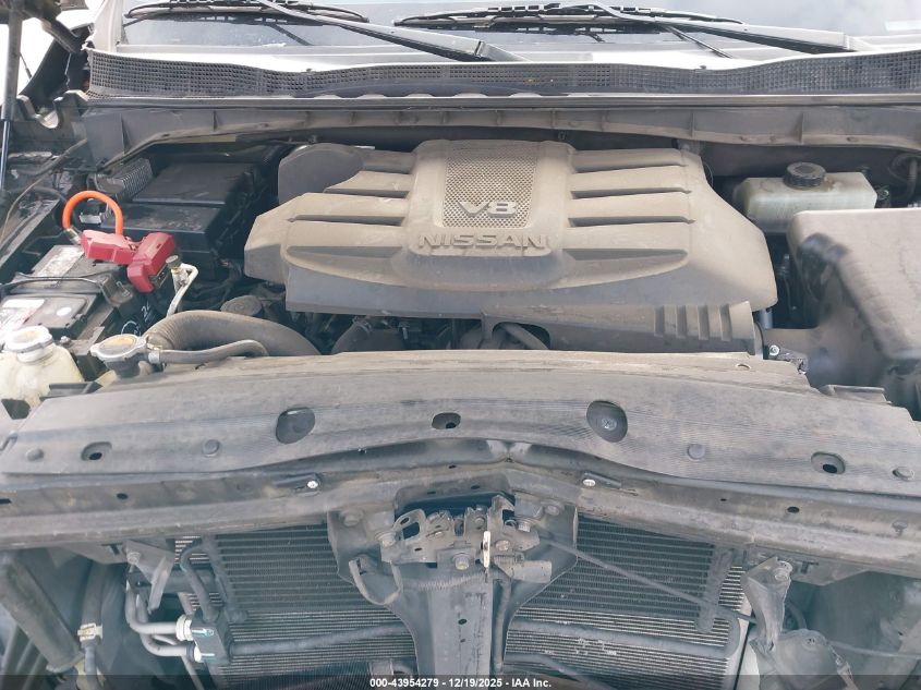 2021 Nissan Titan Sv 4X2 VIN: 1N6AA1EF8MN515726 Lot: 43954279