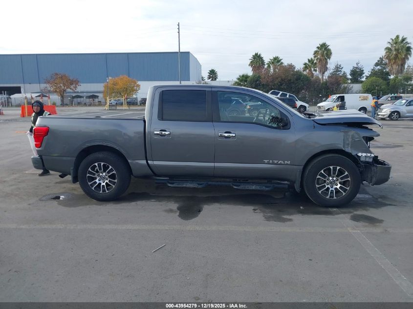 2021 Nissan Titan Sv 4X2 VIN: 1N6AA1EF8MN515726 Lot: 43954279