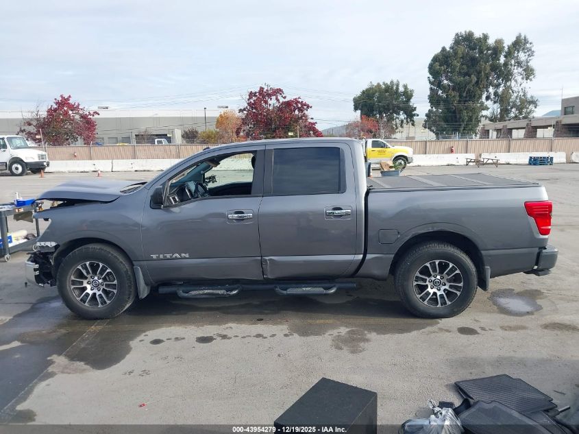 2021 Nissan Titan Sv 4X2 VIN: 1N6AA1EF8MN515726 Lot: 43954279