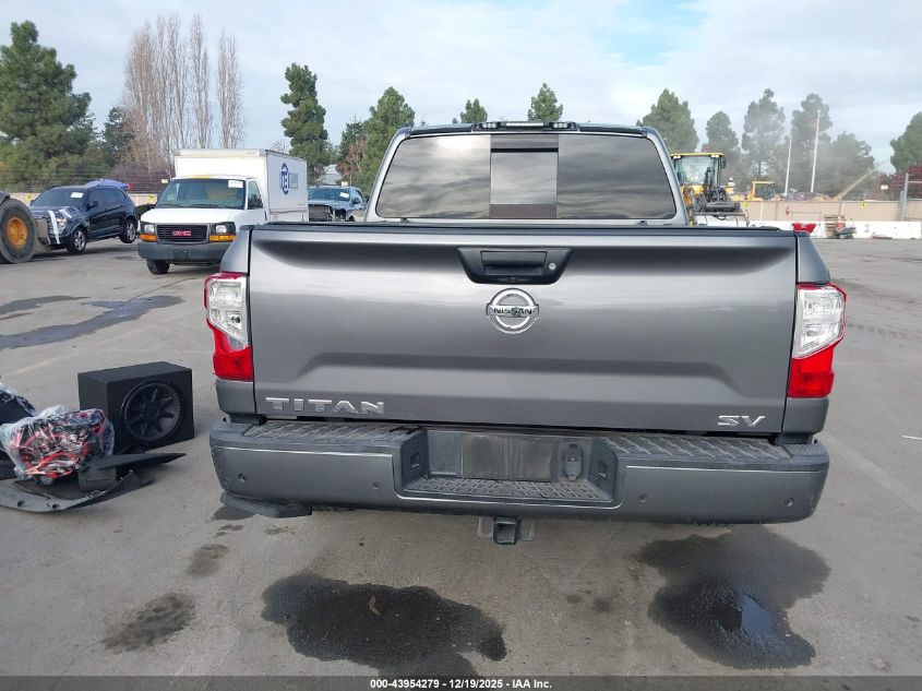 2021 Nissan Titan Sv 4X2 VIN: 1N6AA1EF8MN515726 Lot: 43954279