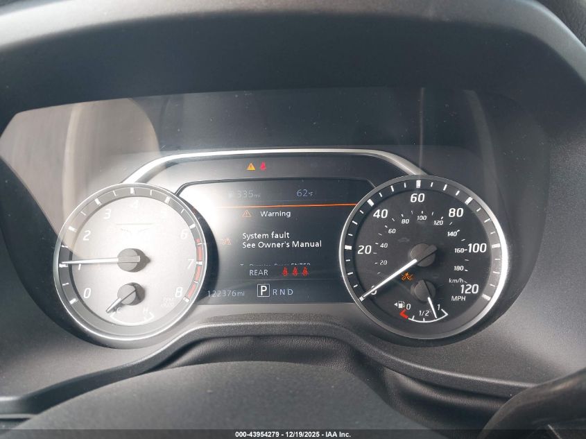 2021 Nissan Titan Sv 4X2 VIN: 1N6AA1EF8MN515726 Lot: 43954279