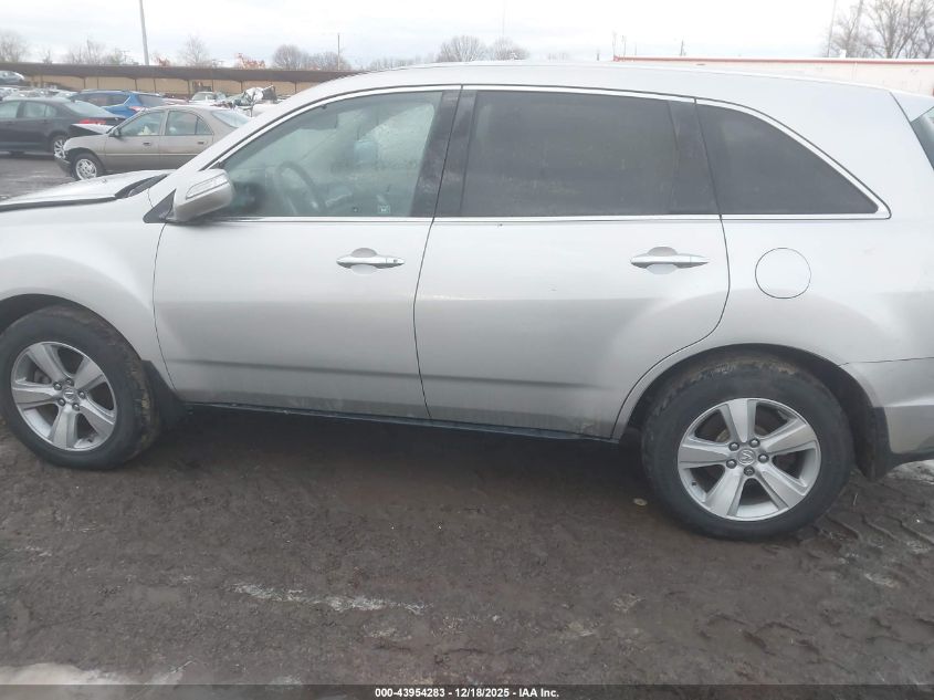 2010 Acura Mdx VIN: 2HNYD2H22AH524055 Lot: 43954283