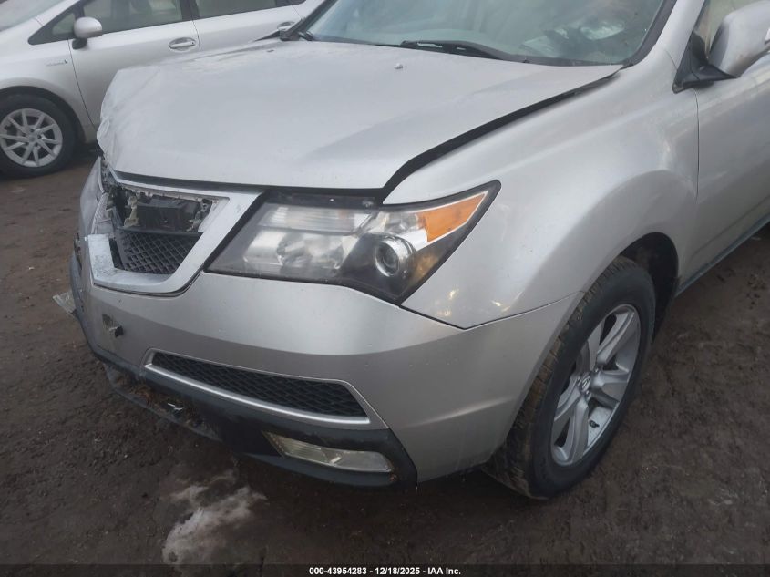 2010 Acura Mdx VIN: 2HNYD2H22AH524055 Lot: 43954283