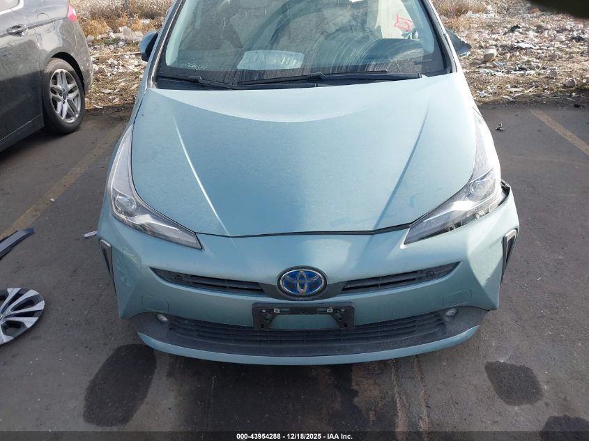 2022 Toyota Prius Xle Awd-E VIN: JTDL9MFU9N3039163 Lot: 43954288