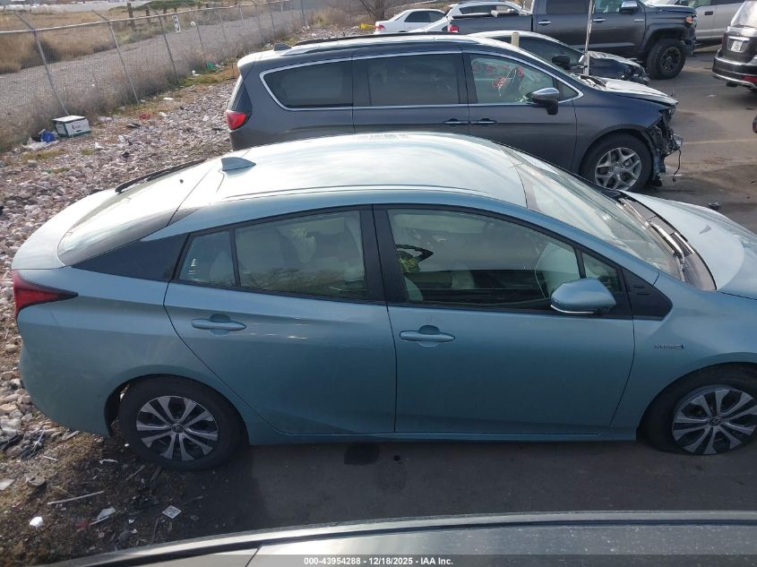 2022 Toyota Prius Xle Awd-E VIN: JTDL9MFU9N3039163 Lot: 43954288