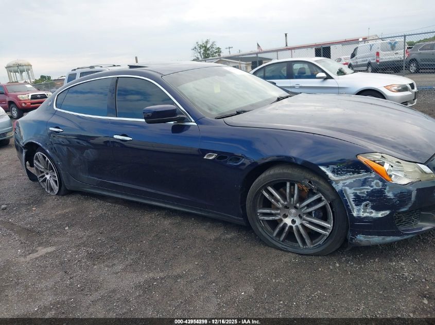 2014 Maserati Quattroporte S Q4 VIN: ZAM56RRA5E1108776 Lot: 43954299