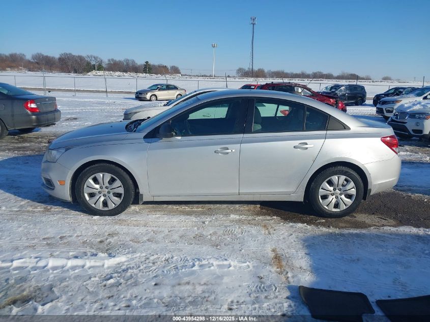2015 Chevrolet Cruze Ls Auto VIN: 1G1PA5SH5F7179608 Lot: 43954298
