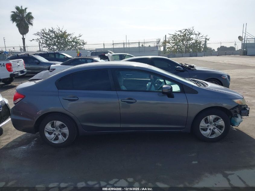 2014 Honda Civic Lx VIN: 19XFB2F50EE202354 Lot: 43954300