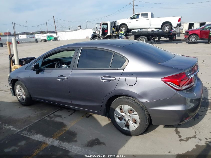 2014 Honda Civic Lx VIN: 19XFB2F50EE202354 Lot: 43954300