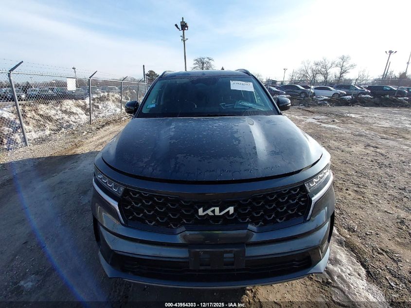 2022 Kia Sorento S VIN: 5XYRL4LC6NG158484 Lot: 43954303