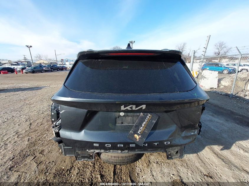 2022 Kia Sorento S VIN: 5XYRL4LC6NG158484 Lot: 43954303