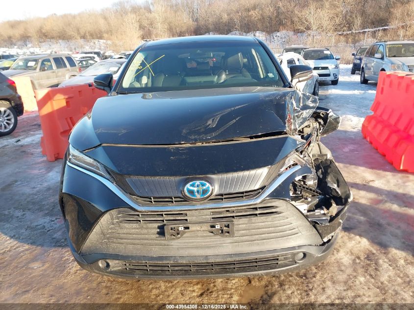 2022 Toyota Venza Le VIN: JTEAAAAH3NJ103017 Lot: 43954308