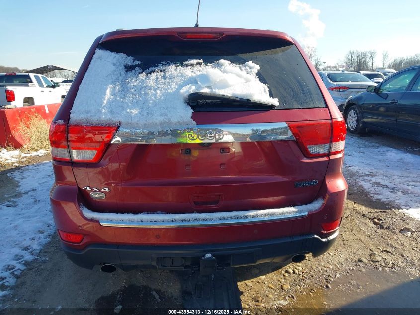 2012 Jeep Grand Cherokee Overland VIN: 1C4RJFCT2CC179920 Lot: 43954313