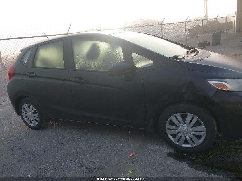 2016 Honda Fit Lx VIN: JHMGK5H50GX003342 Lot: 43954312