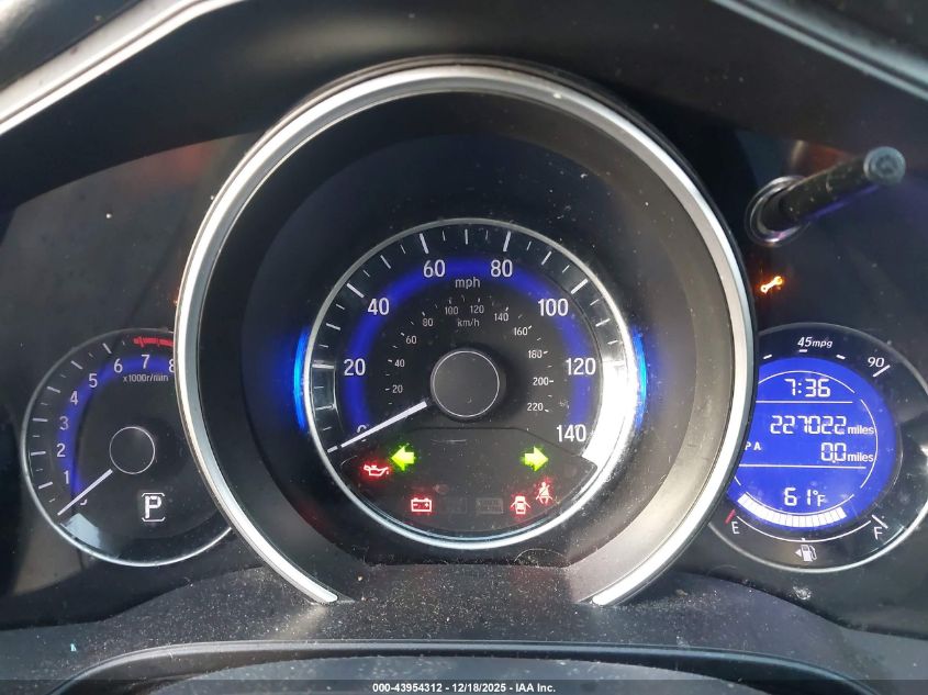 2016 Honda Fit Lx VIN: JHMGK5H50GX003342 Lot: 43954312