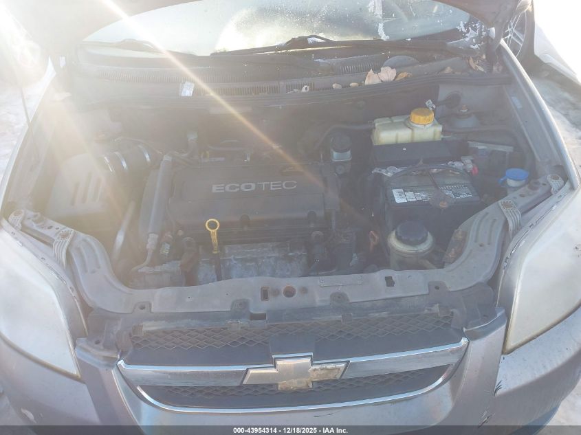 2009 Chevrolet Aveo Lt VIN: KL1TD56E89B396432 Lot: 43954314