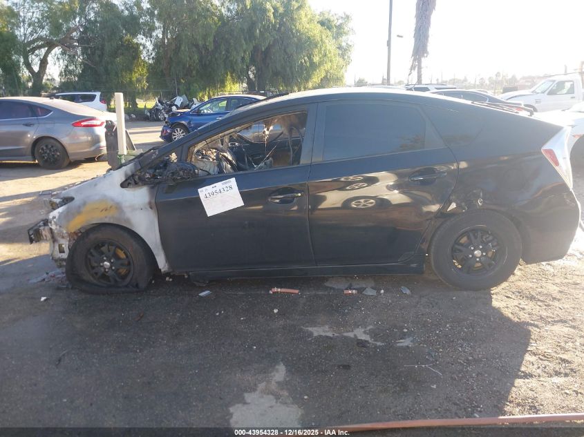 2012 Toyota Prius Two VIN: JTDKN3DU6C5500969 Lot: 43954328