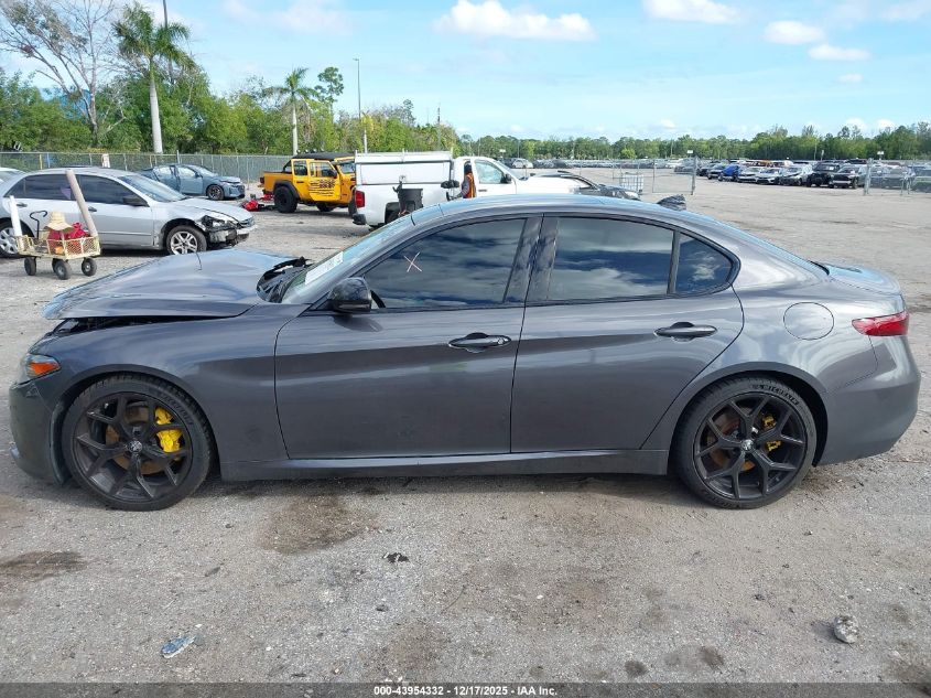 2020 Alfa Romeo Giulia Sport Rwd VIN: ZARFAMAN7L7637591 Lot: 43954332