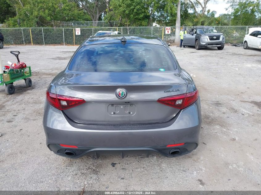 2020 Alfa Romeo Giulia Sport Rwd VIN: ZARFAMAN7L7637591 Lot: 43954332