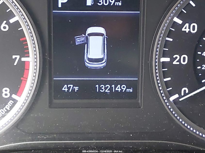 2019 Hyundai Santa Fe Se VIN: 5NMS23AD1KH106403 Lot: 43954334