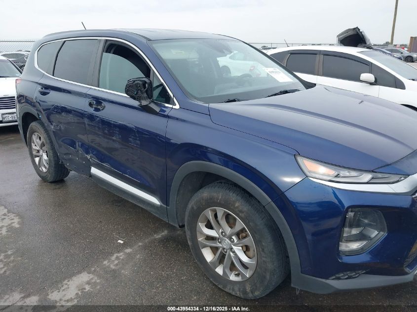 2019 Hyundai Santa Fe Se VIN: 5NMS23AD1KH106403 Lot: 43954334