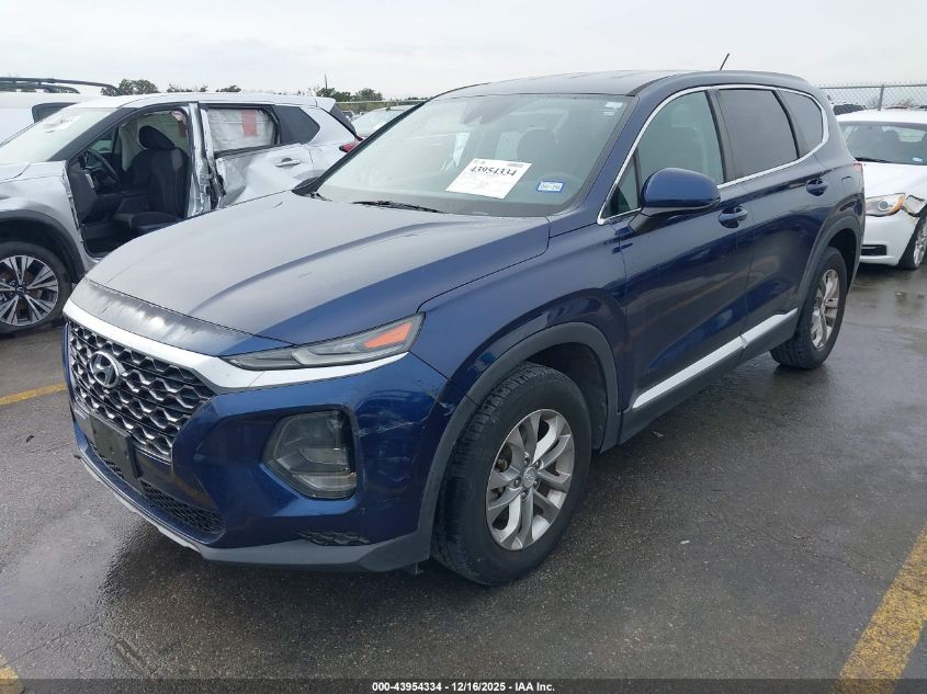 2019 Hyundai Santa Fe Se VIN: 5NMS23AD1KH106403 Lot: 43954334
