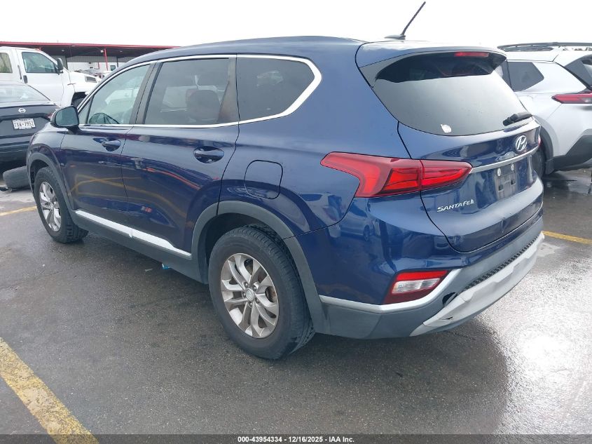 2019 Hyundai Santa Fe Se VIN: 5NMS23AD1KH106403 Lot: 43954334