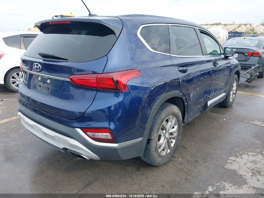 2019 Hyundai Santa Fe Se VIN: 5NMS23AD1KH106403 Lot: 43954334